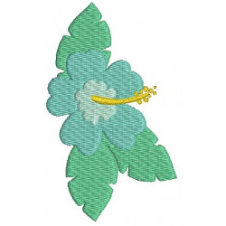 Stickdatei - Hibiskus